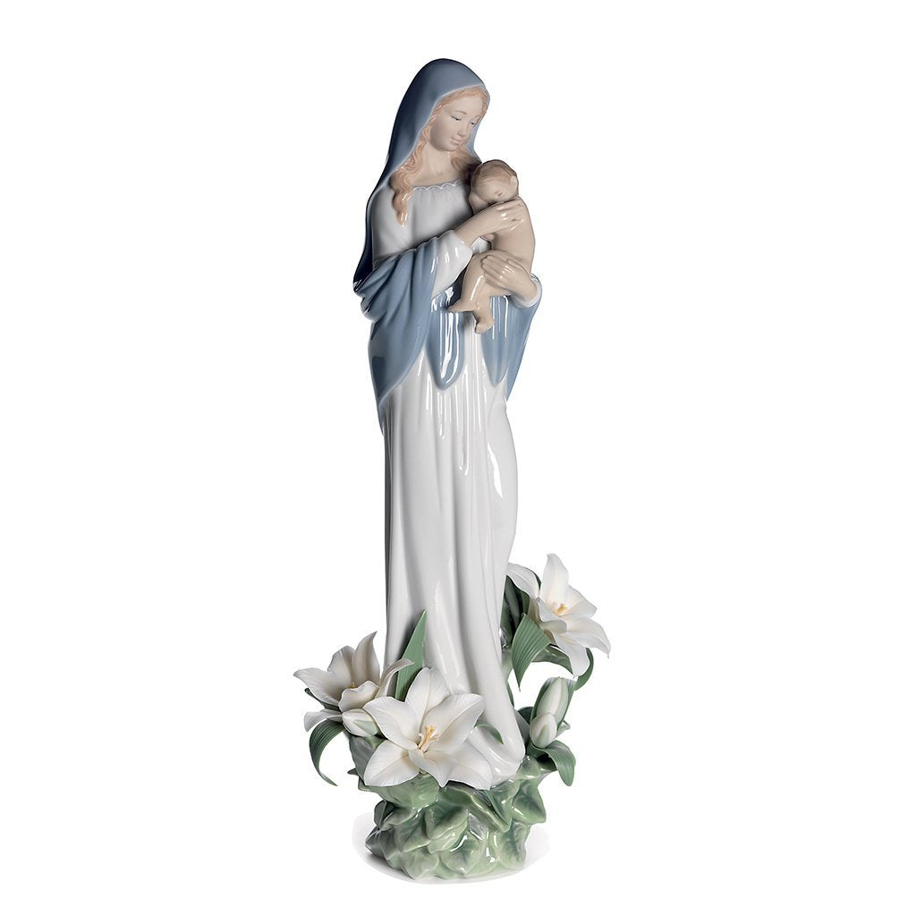 Lladro Madonna Of The Flowers