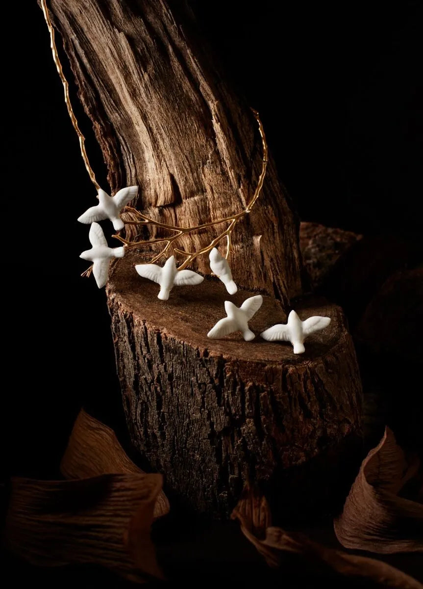 Lladro Magic Forest Earrings-Goviers