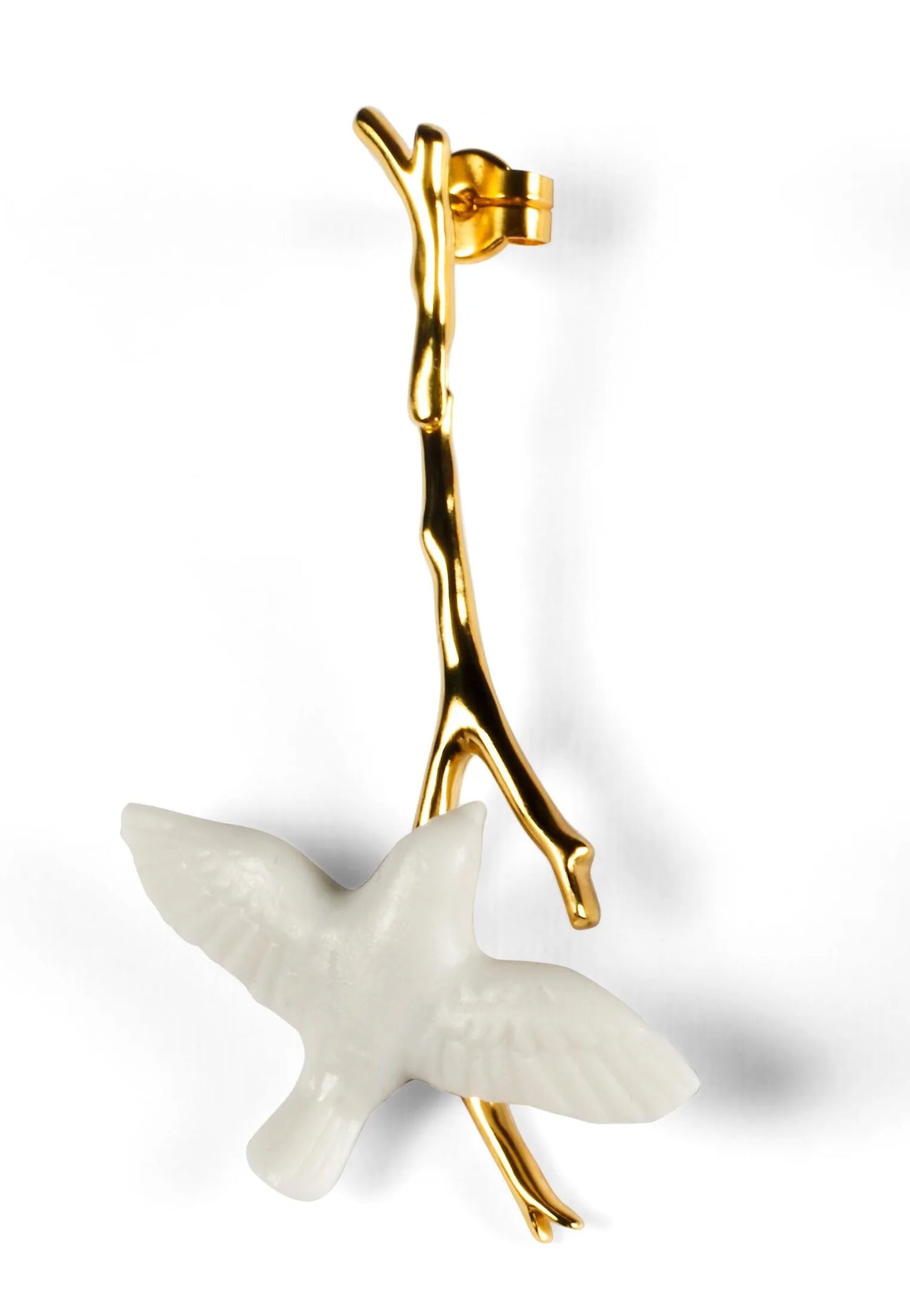 Lladro Magic Forest Long Earrings-Goviers