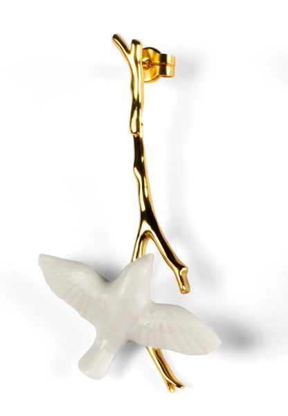 Lladro Magic Forest Long Earrings-Goviers