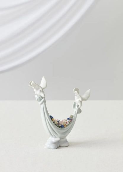 Lladro Petals of Peace Doves Figurine-Goviers
