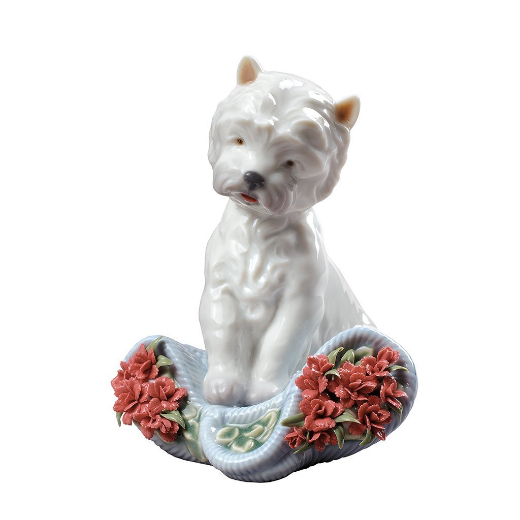 Lladro Playful Character (Carnations)
