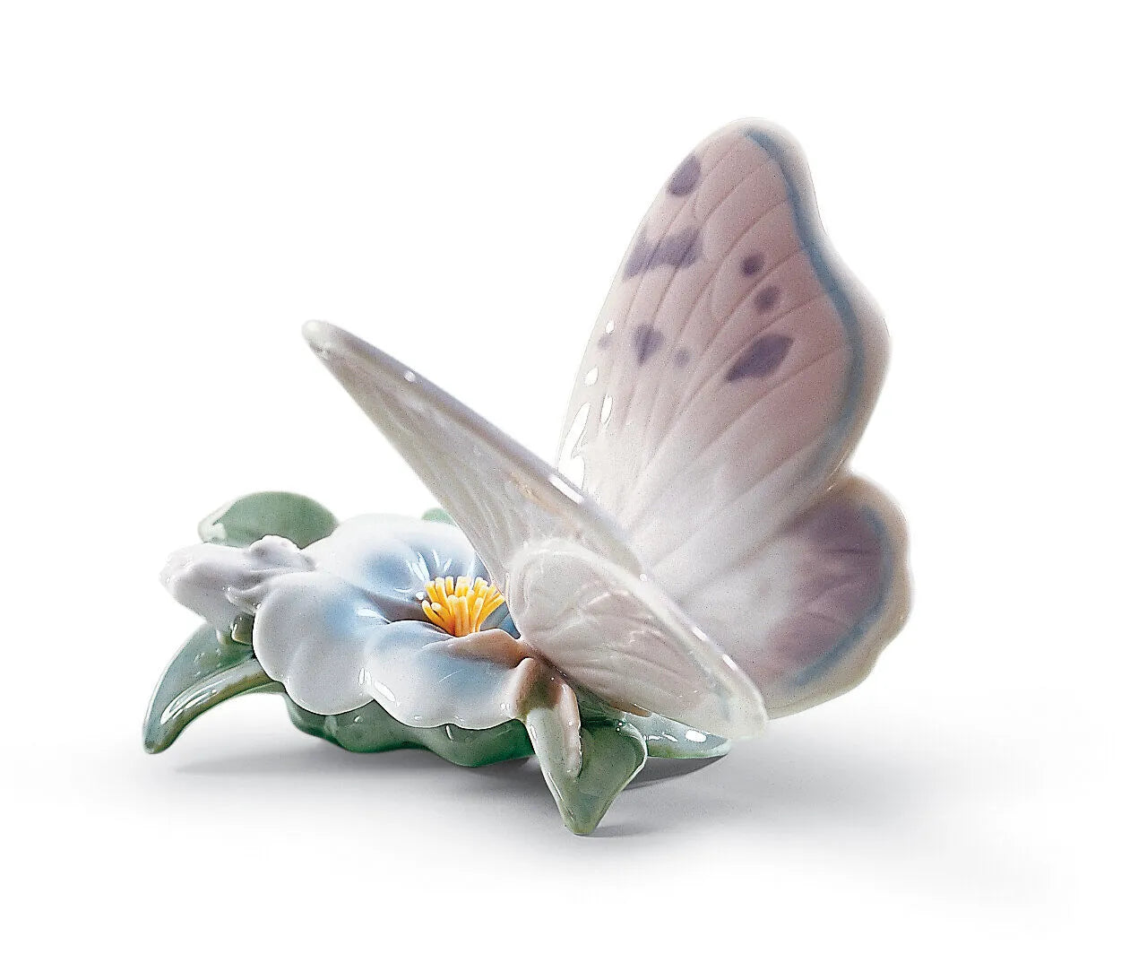Lladro Refreshing Pause Butterfly