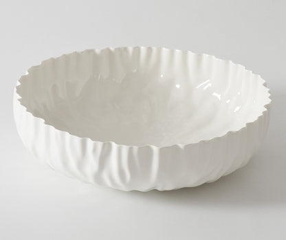 Pampa Bay Mascali Bianca Extra Large Shallow Bowl