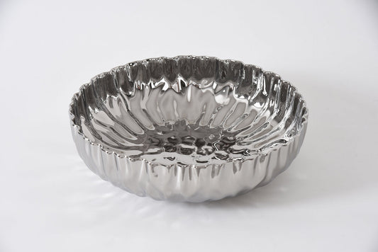 Pampa Bay Mascali Argento Extra Large Shallow Bowl
