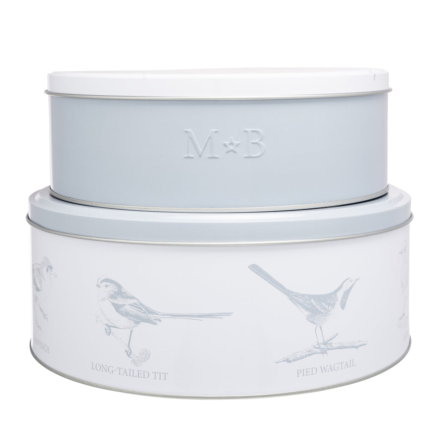 Mary Berry English Garden Birds Cake Tin Set of 2