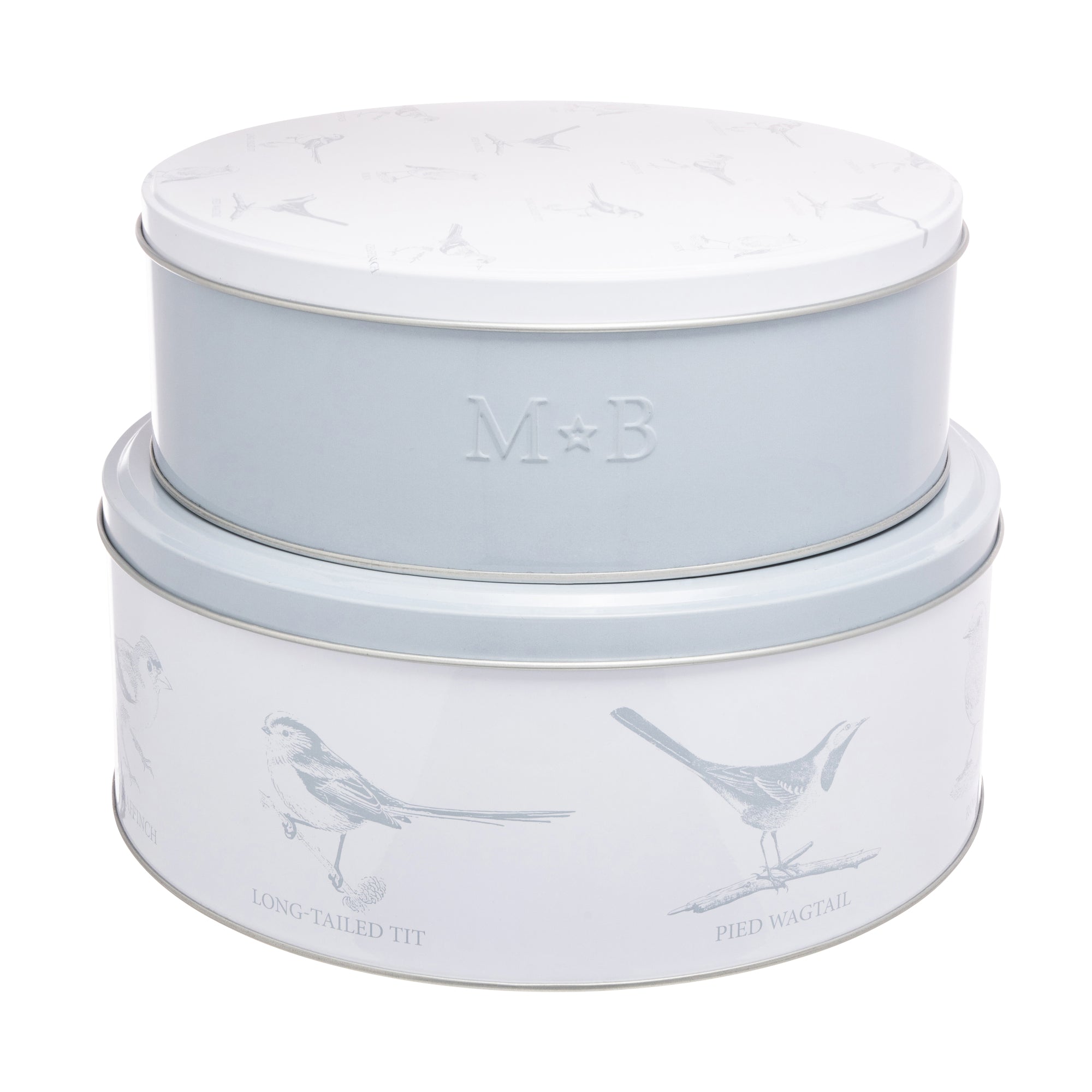 Mary Berry English Garden Birds Cake Tin Set of 2
