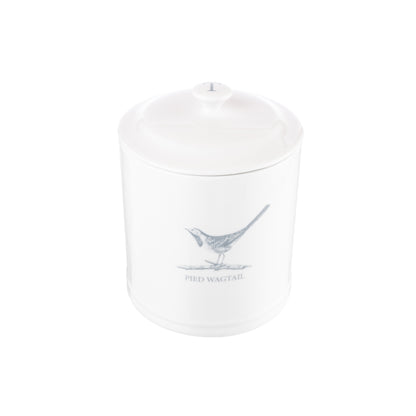 Mary Berry English Garden Pied Wagtail Tea Canister
