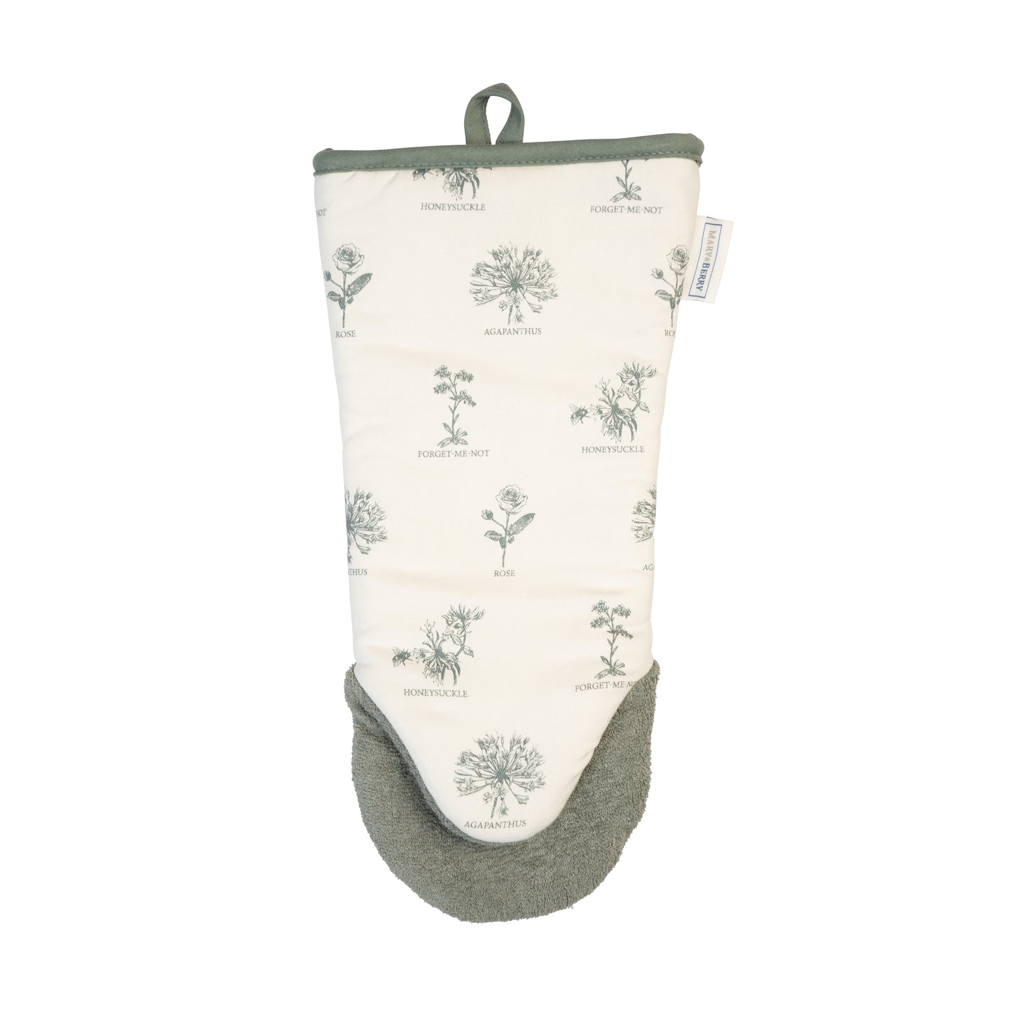 Mary Berry English Garden Flowers Gauntlet Oven Glove