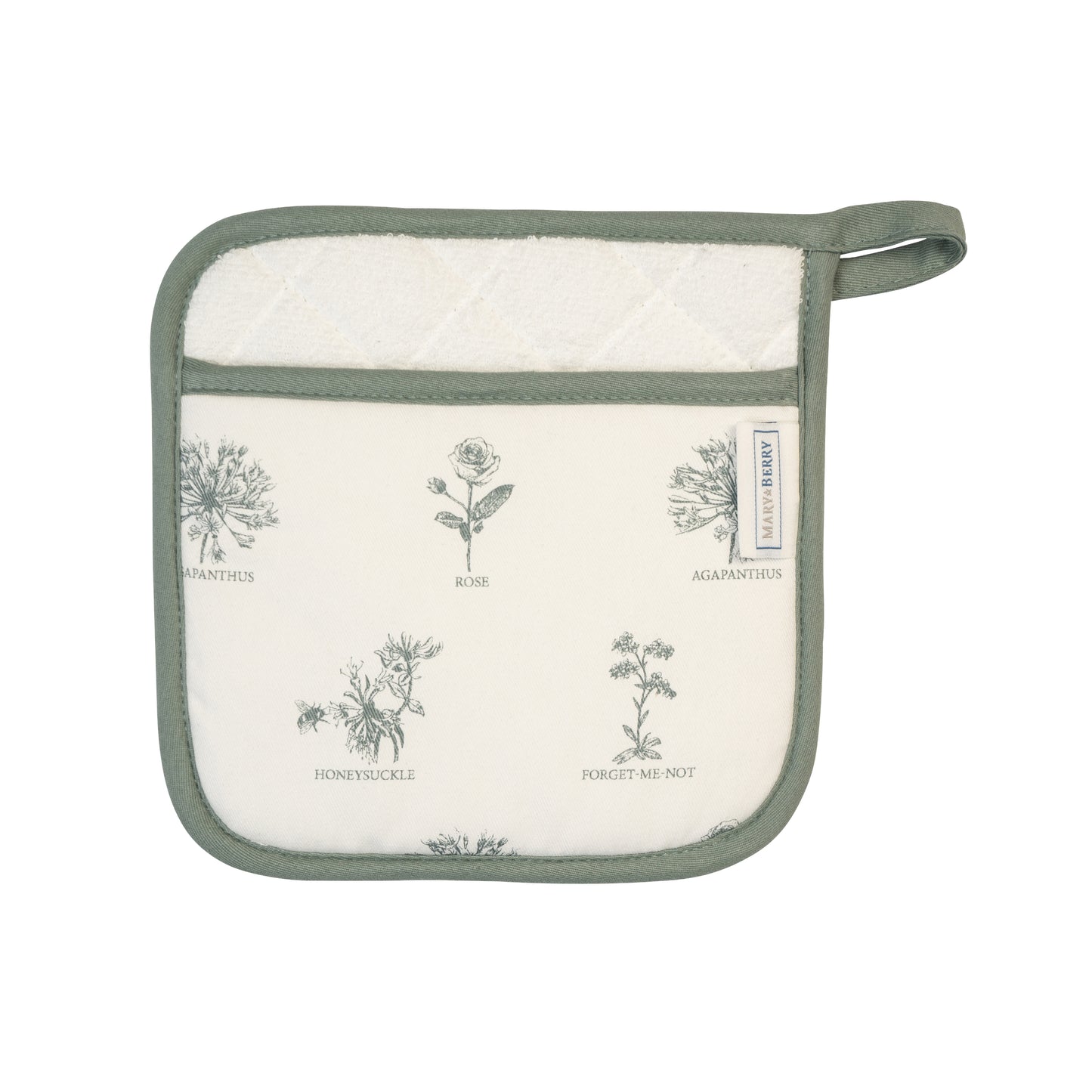 Mary Berry English Garden Flowers Pot Holder