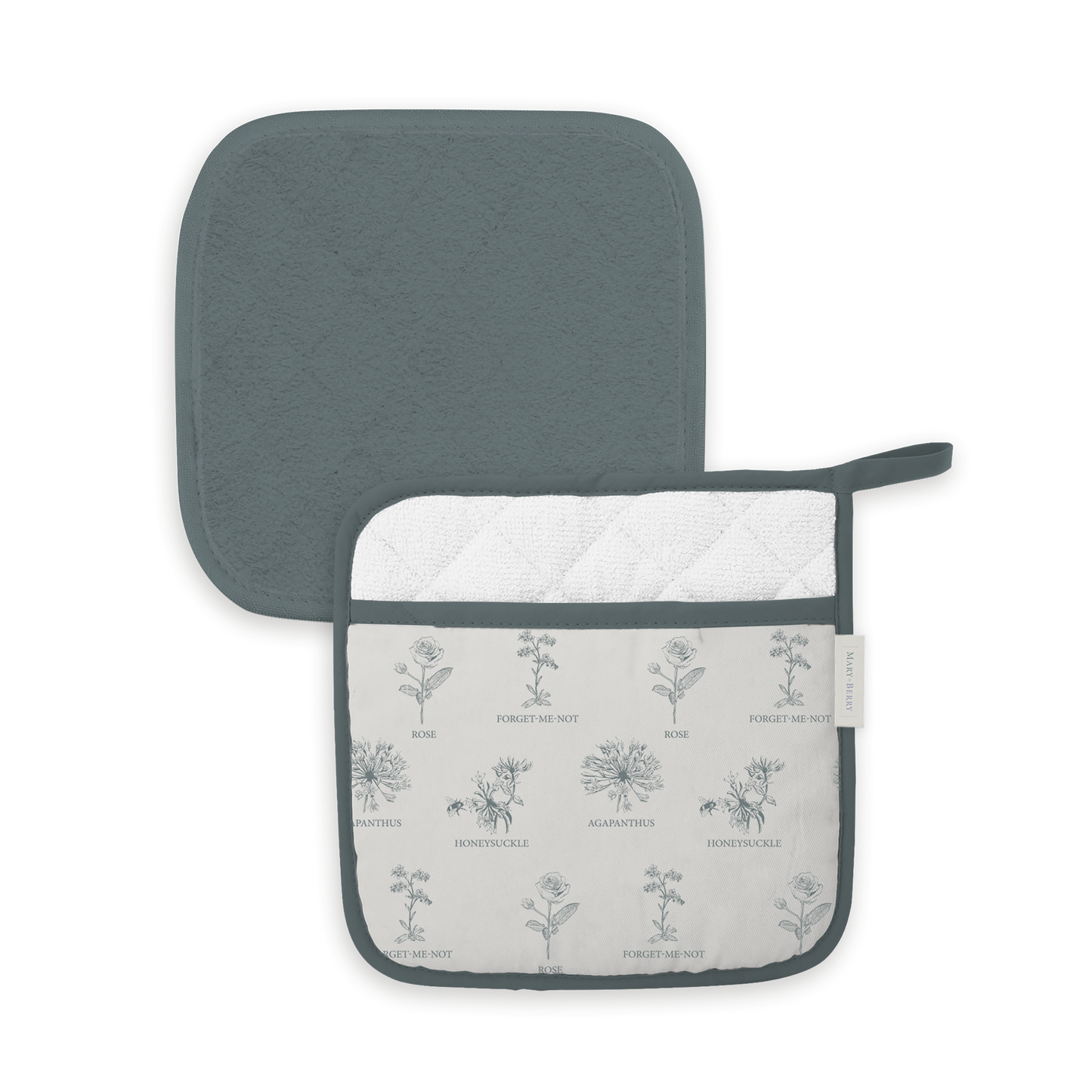 Mary Berry English Garden Flowers Pot Holder