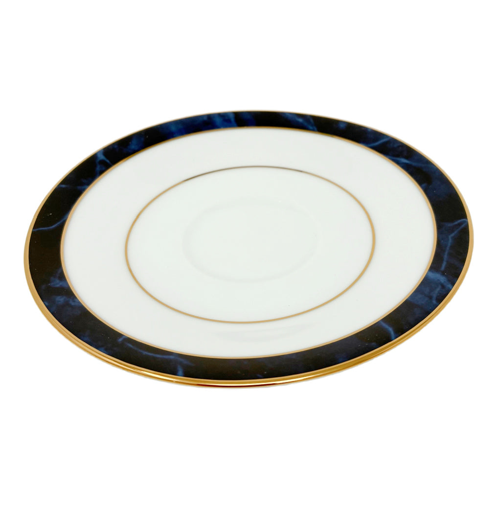 Noritake Marble Blue Coffee Saucer