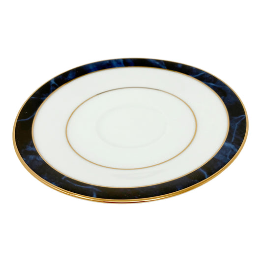Noritake Marble Blue Coffee Saucer