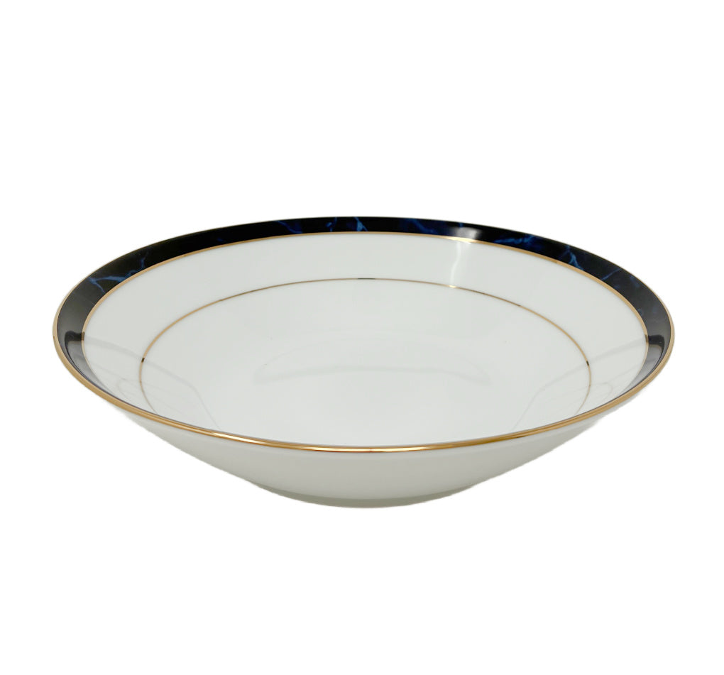 Noritake Marble Blue Soup Bowl