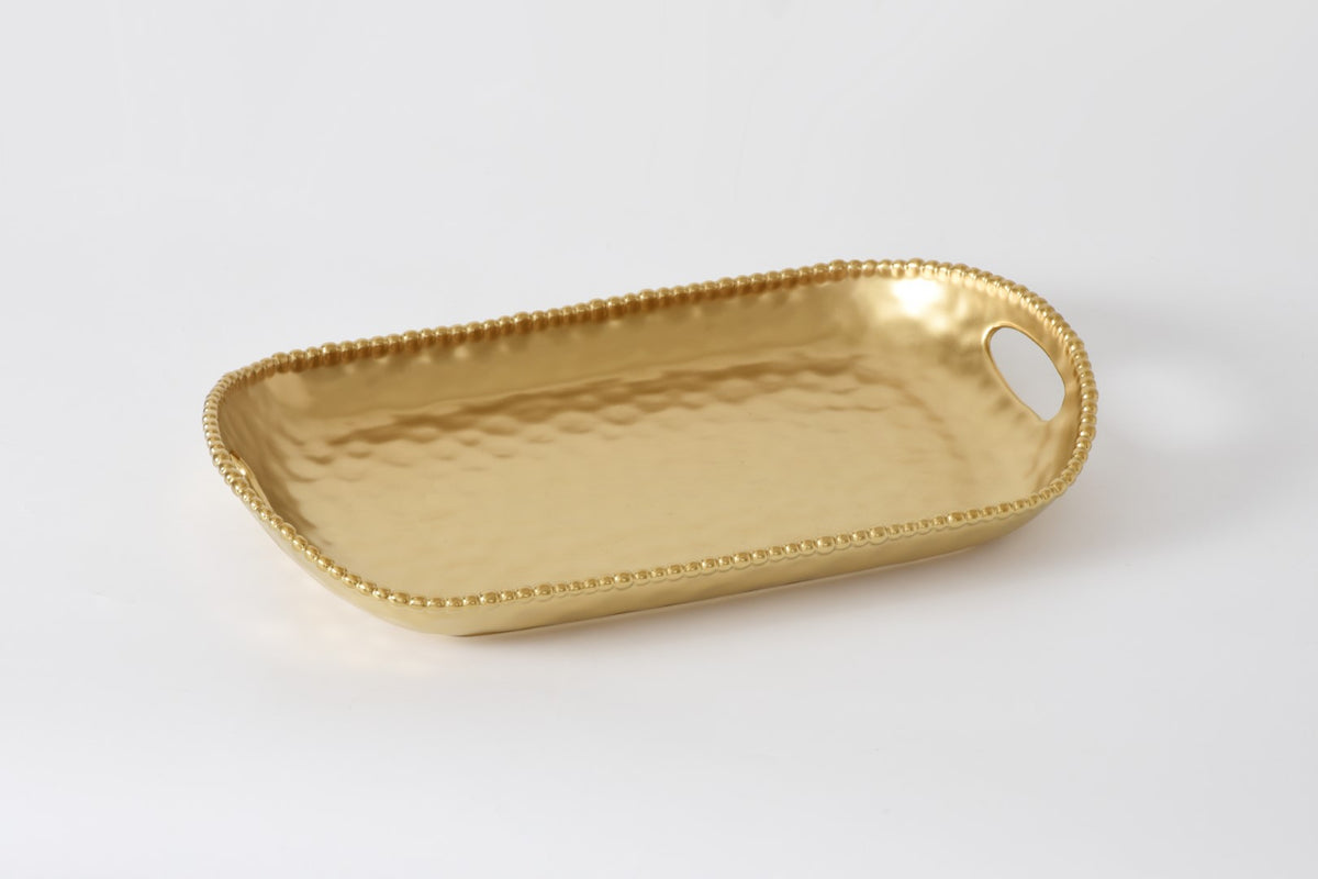 Monte Carlo Rectangular Tray With Handles