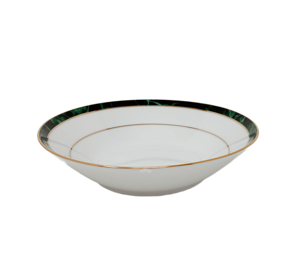 Noritake Marble Green Soup Bowl