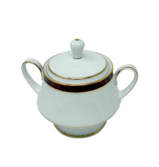 Noritake Marble Red Sugar bowl