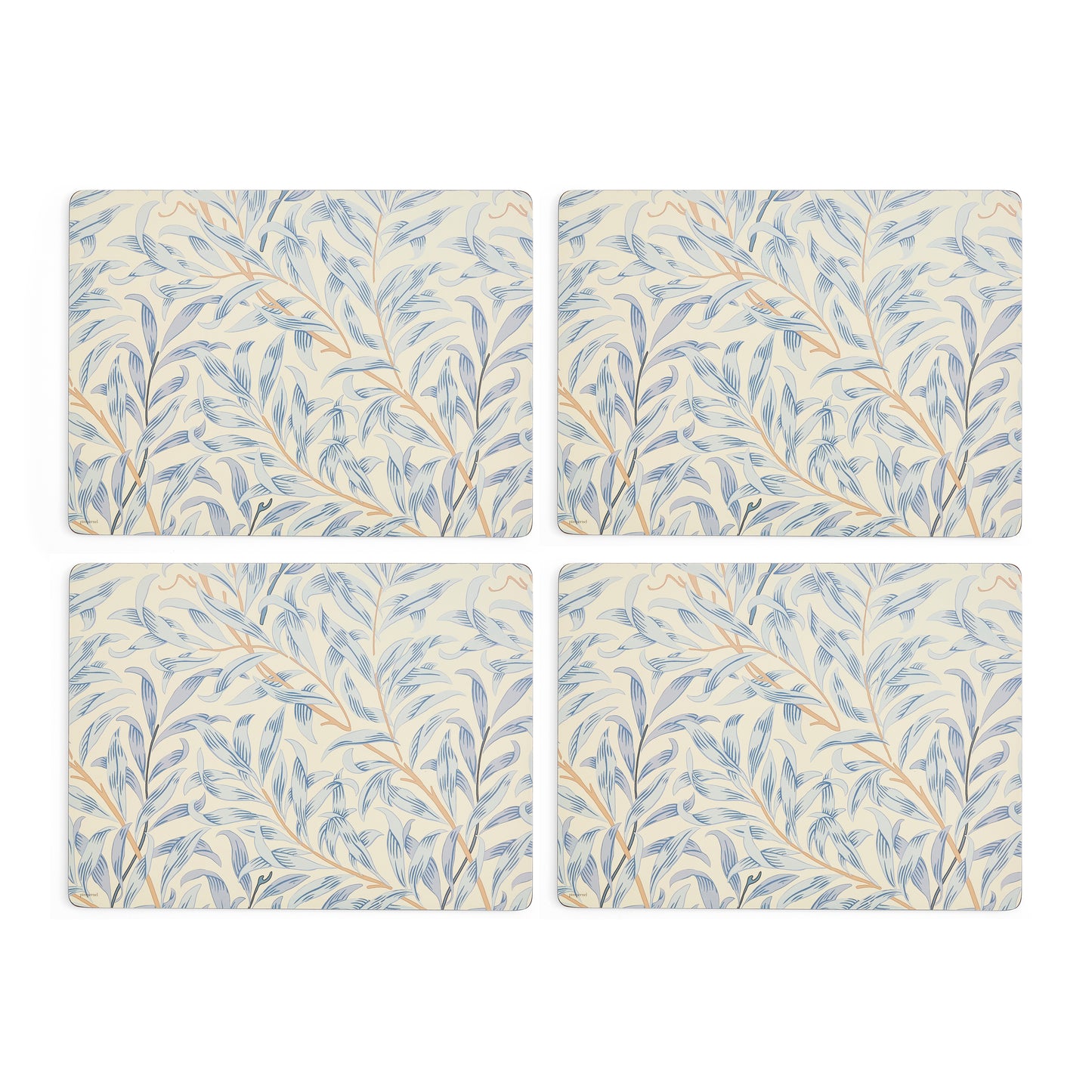 Pimpernel Morris & Co - Willow Bough Blue Placemats Set of 4