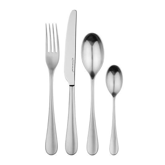 Studio William Mulberry Satin 24 Piece Cutlery Set