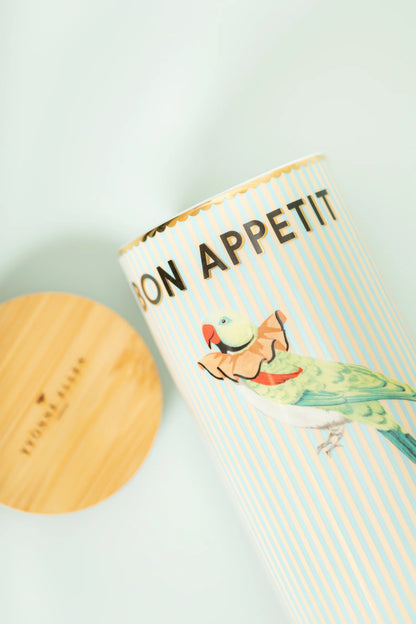 Yvonne Ellen Large Storage Jar - Parrot