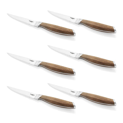 Newbridge Silverware 6 Piece Steak Knife Set-Goviers