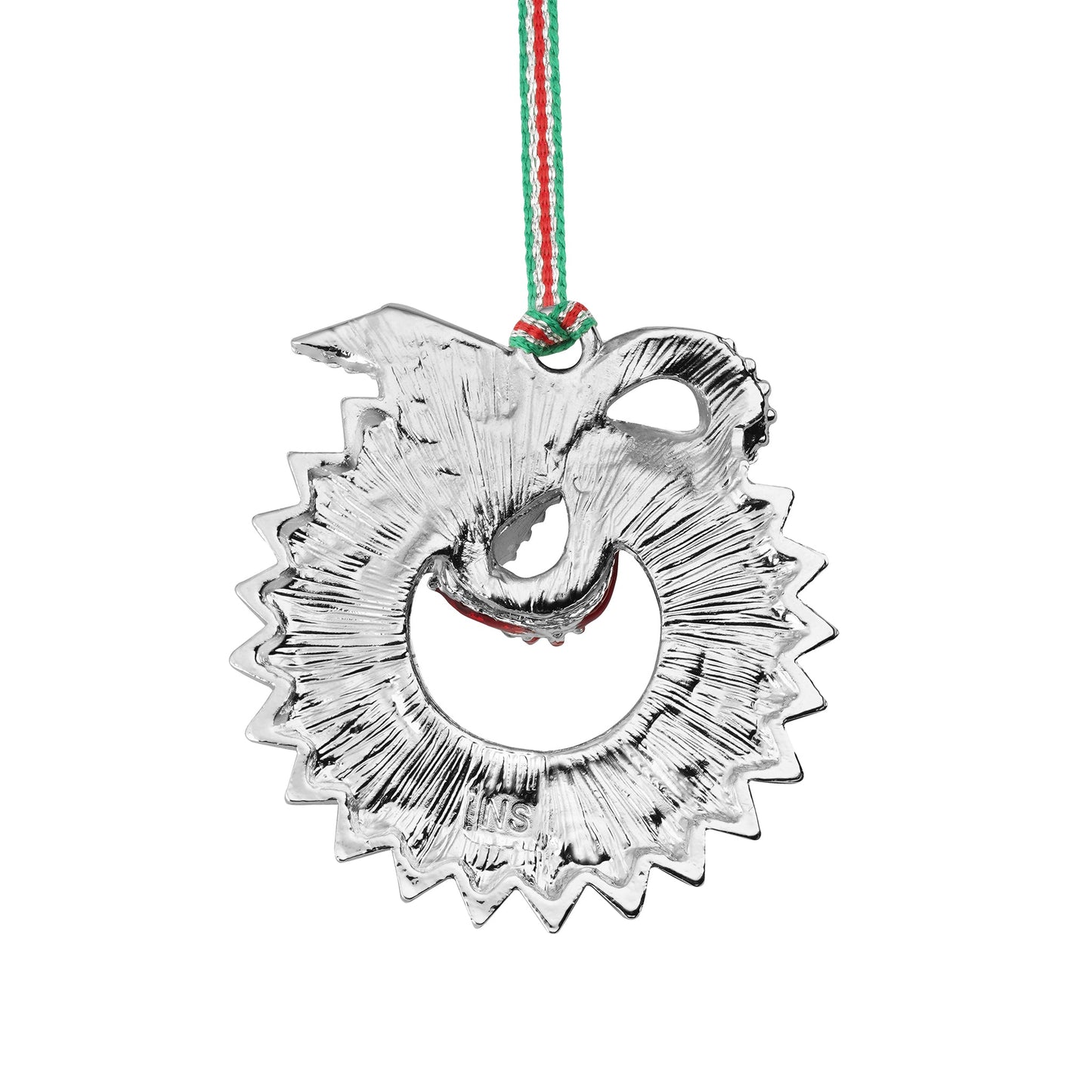 Newbridge Silverware Christmas Wreath with Bow Tree Decoration - DELIVERY JULY-Goviers