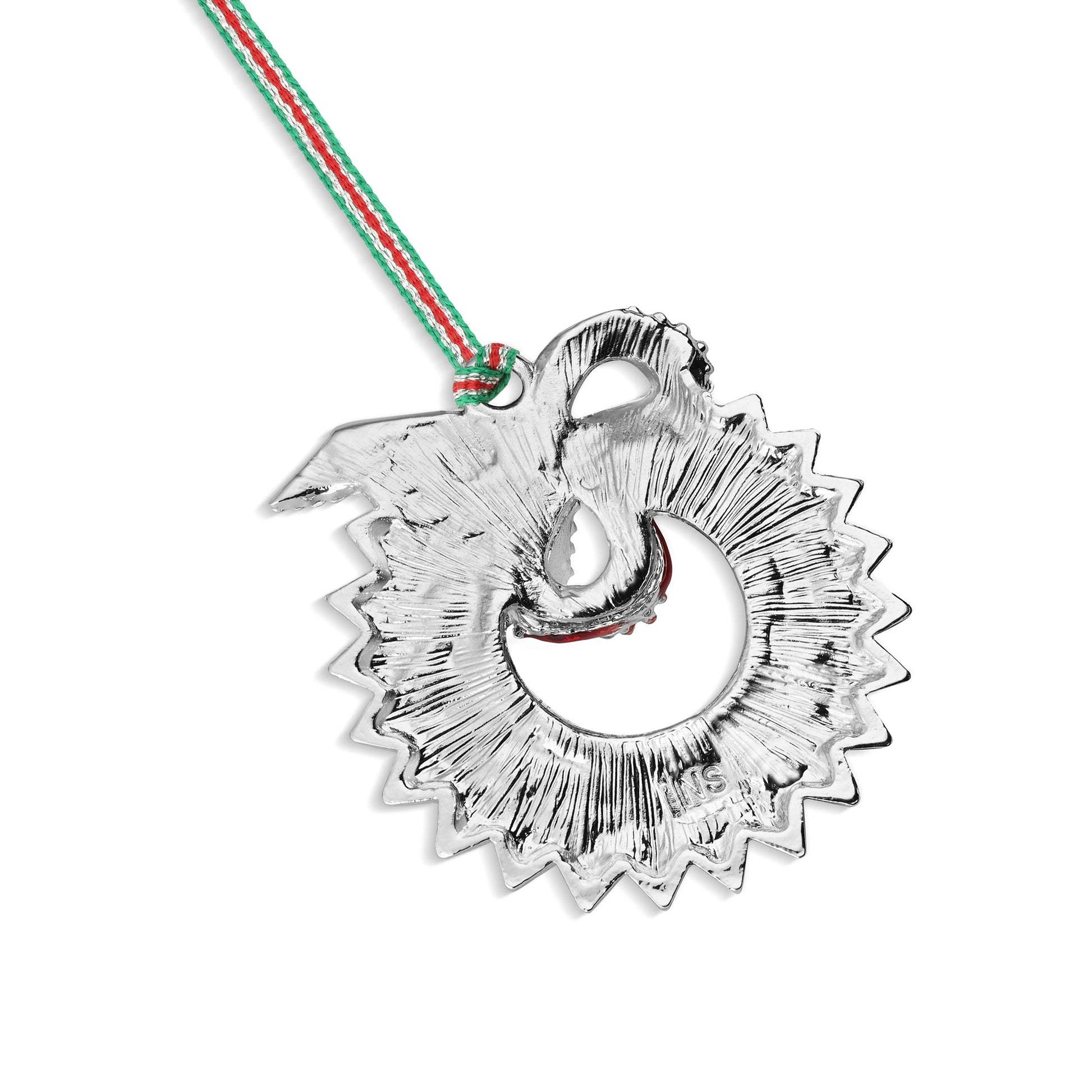 Newbridge Silverware Christmas Wreath with Bow Tree Decoration - DELIVERY JULY-Goviers