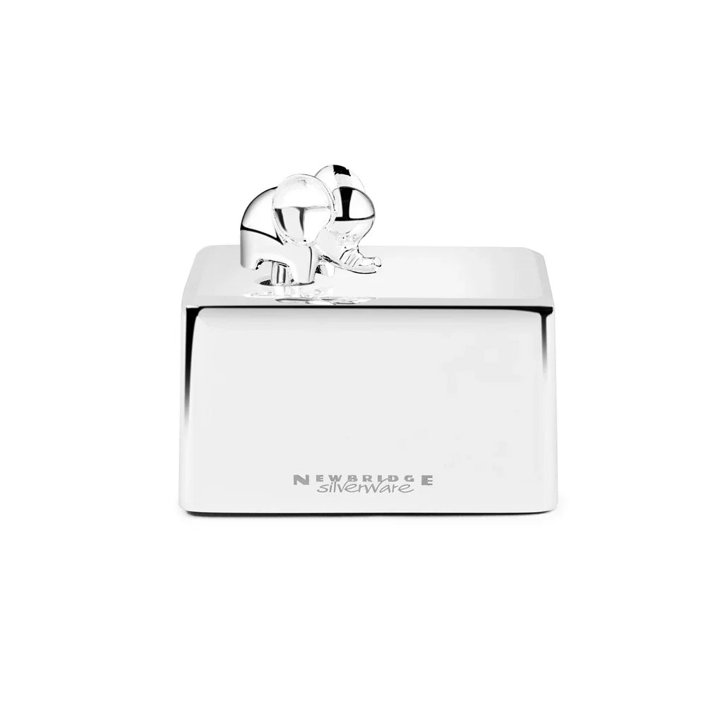 Newbridge Silverware Elephant Music Box