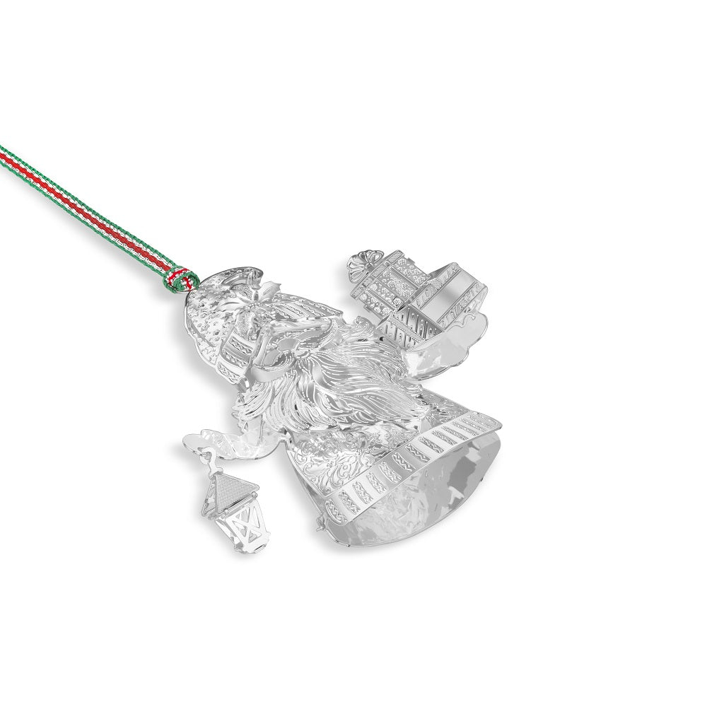 Newbridge Silverware Gonk with Lantern Christmas Tree Decoration-Goviers