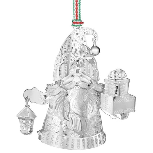 Newbridge Silverware Gonk with Lantern Christmas Tree Decoration-Goviers