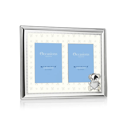 Newbridge Silverware New Baby Double Frame 3x4"-Goviers