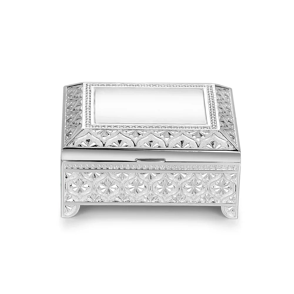 Newbridge Silverware Ornate Jewellery Box