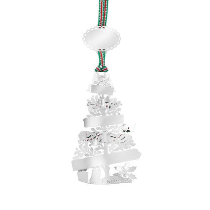 Newbridge Silverware Peace on Earth Christmas Tree Decoration - DELIVERY JULY-Goviers
