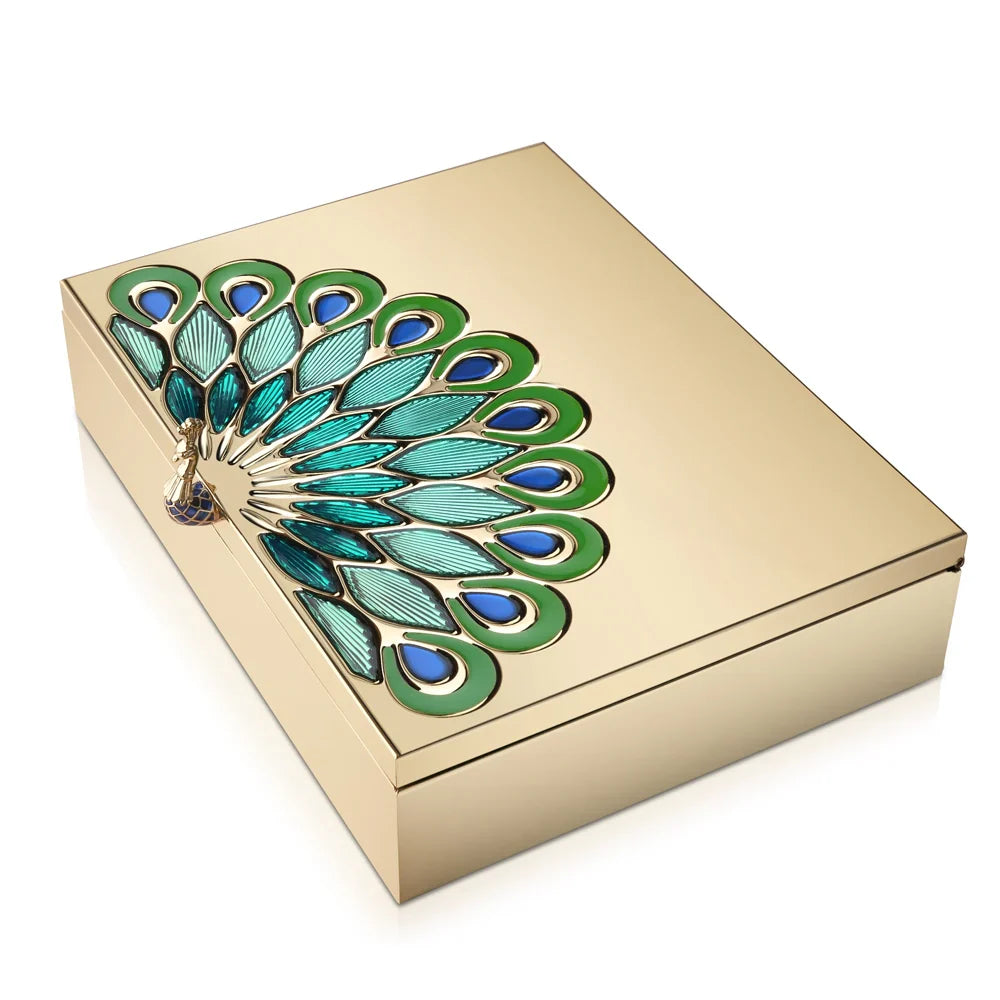 Newbridge Silverware Peacock Keepsake Box