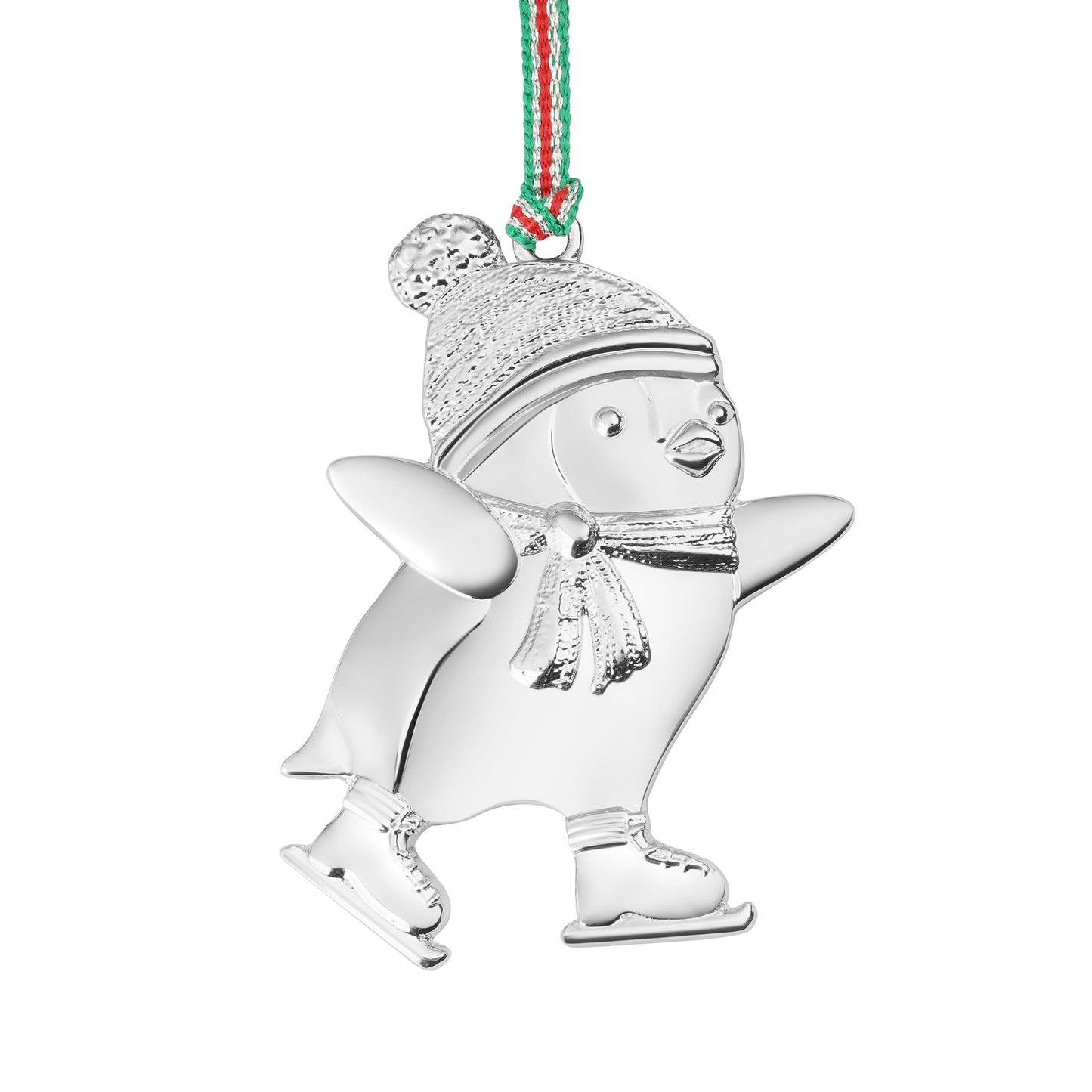 Newbridge Silverware Penguin with Green Boots Christmas Tree Decoration - DELIVERY JULY-Goviers