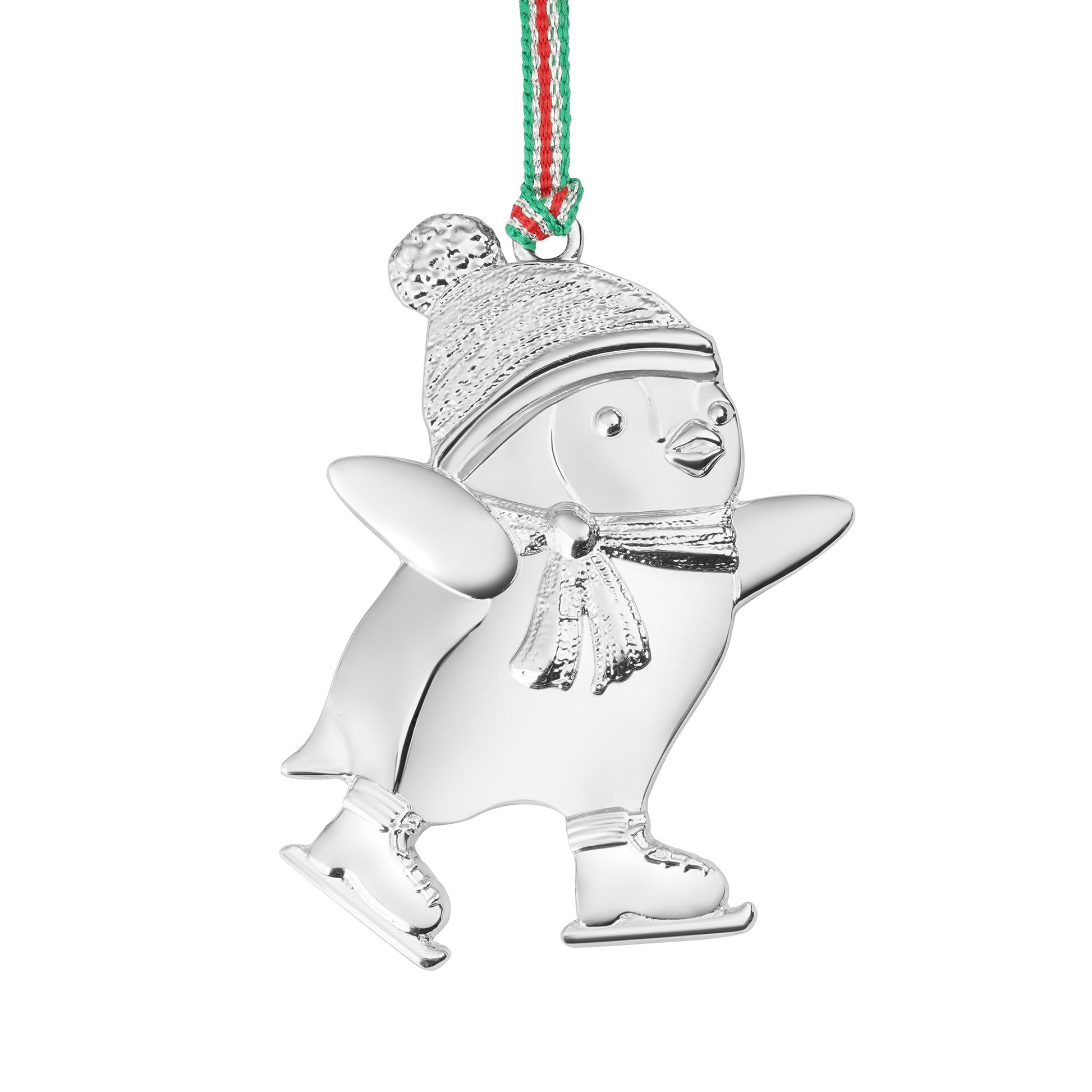 Newbridge Silverware Penguin with Green Boots Christmas Tree Decoration - DELIVERY JULY-Goviers