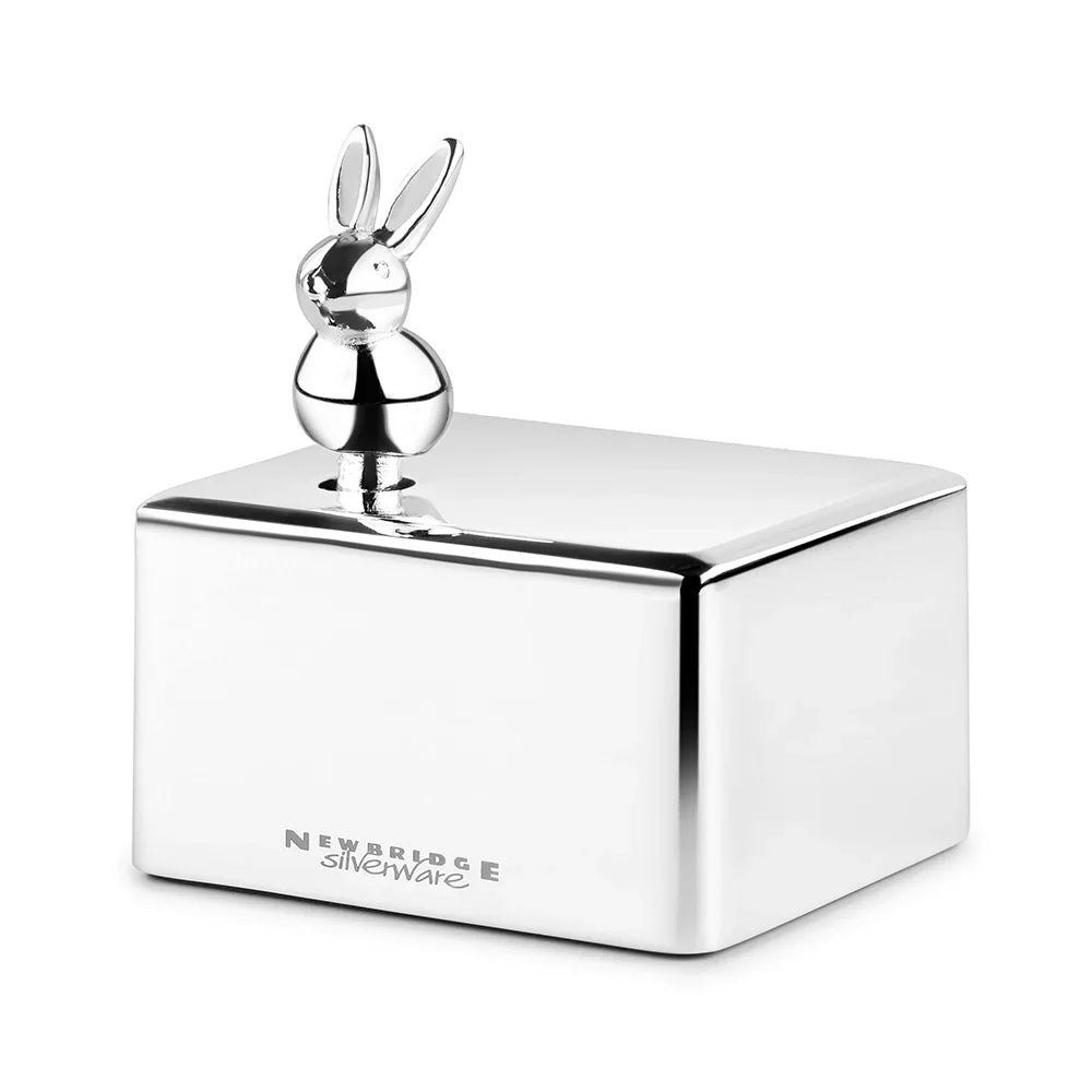 Newbridge Silverware Rabbit Music Box