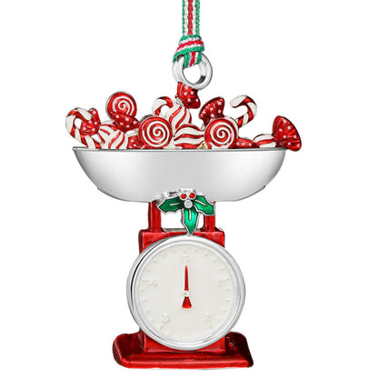 Newbridge Silverware Retro Weighing Scales Christmas Tree Decoration-Goviers