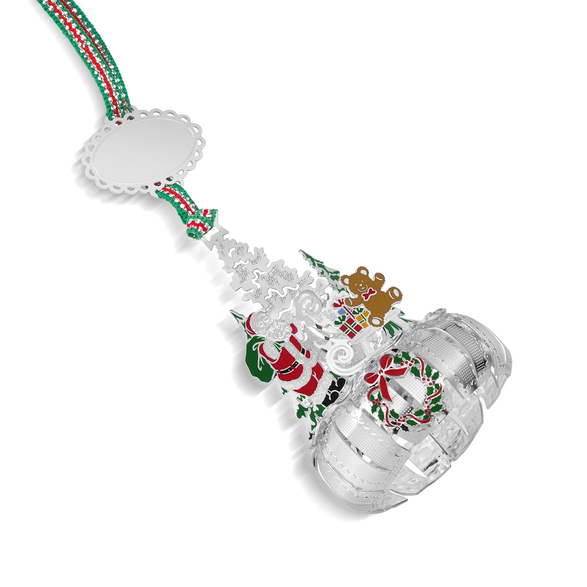 Newbridge Silverware Santa Carousel Christmas Tree Decoration - DELIVERY JULY-Goviers