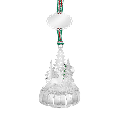 Newbridge Silverware Santa Carousel Christmas Tree Decoration - DELIVERY JULY-Goviers