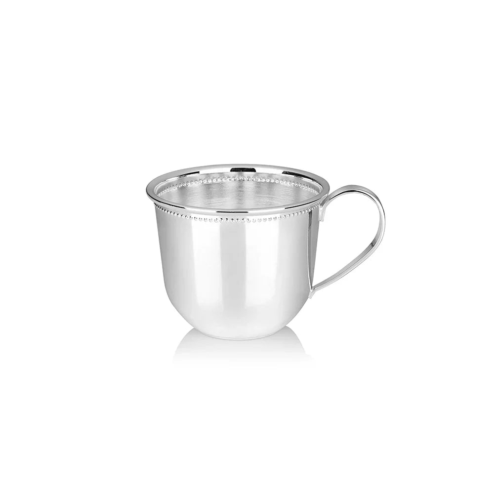Newbridge Silverware Silver Plated Beaded Christening Cup