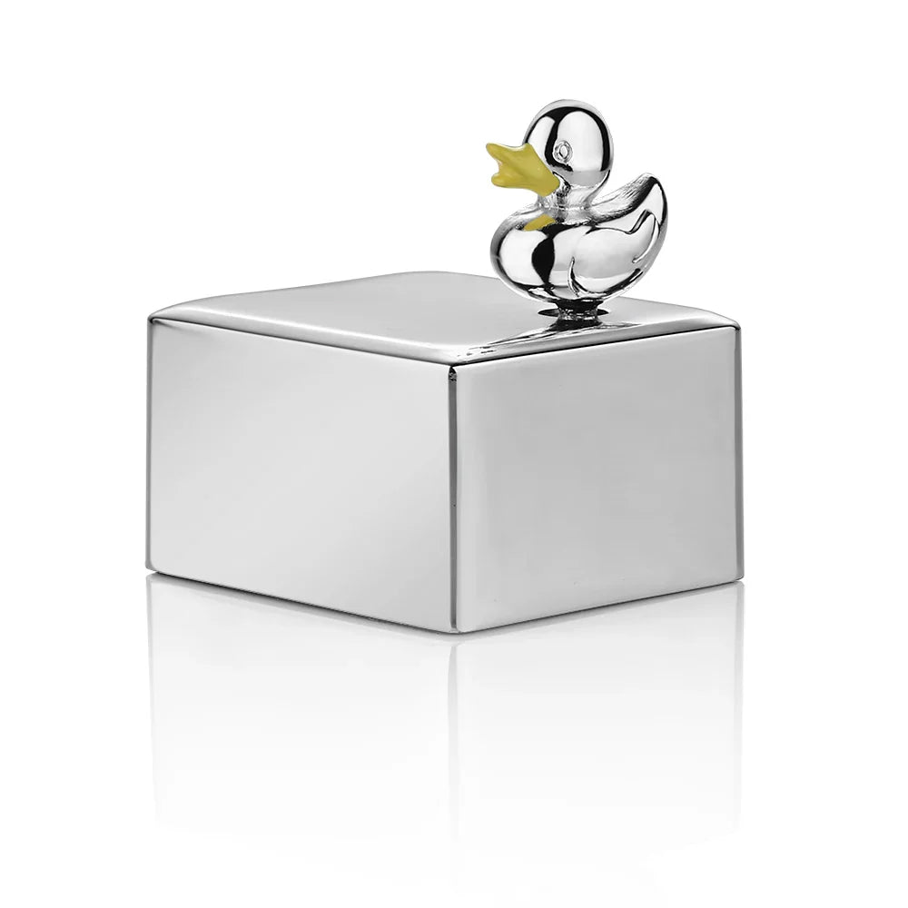 Newbridge Silverware Silver Plated Duck Musical Box