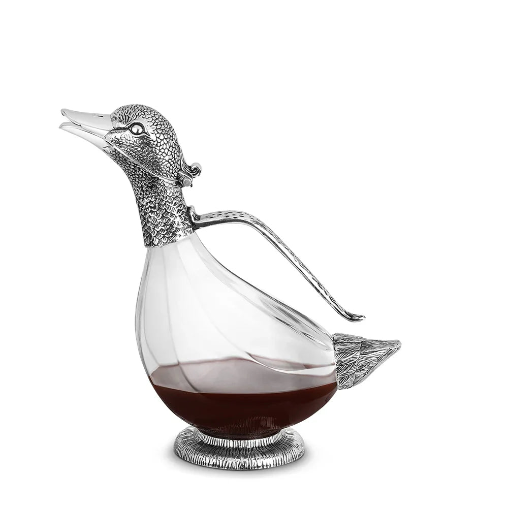 Newbridge Silverware Silver Plated Duck Wine Decanter