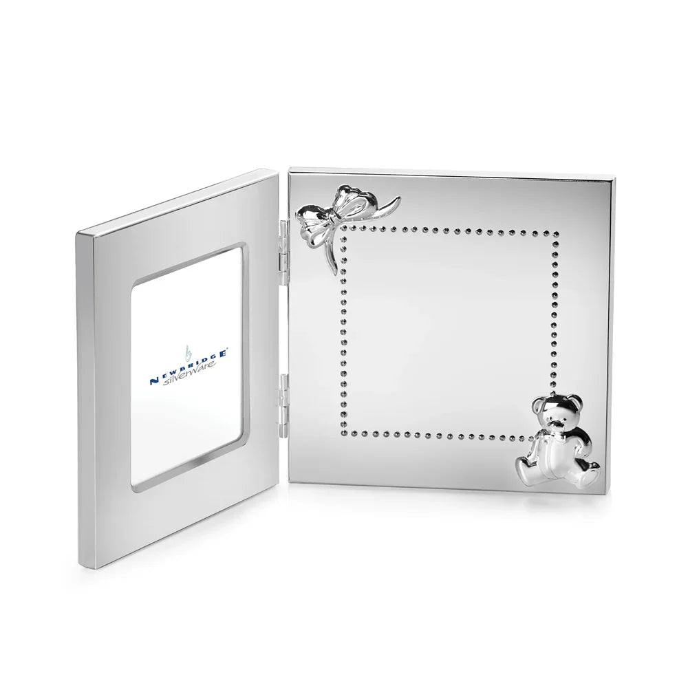 Newbridge Silverware Teddy Bear Photo frame 3" x 3"