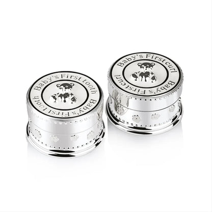 Newbridge Silverware Teddy Bear Tooth and Curl set-Goviers
