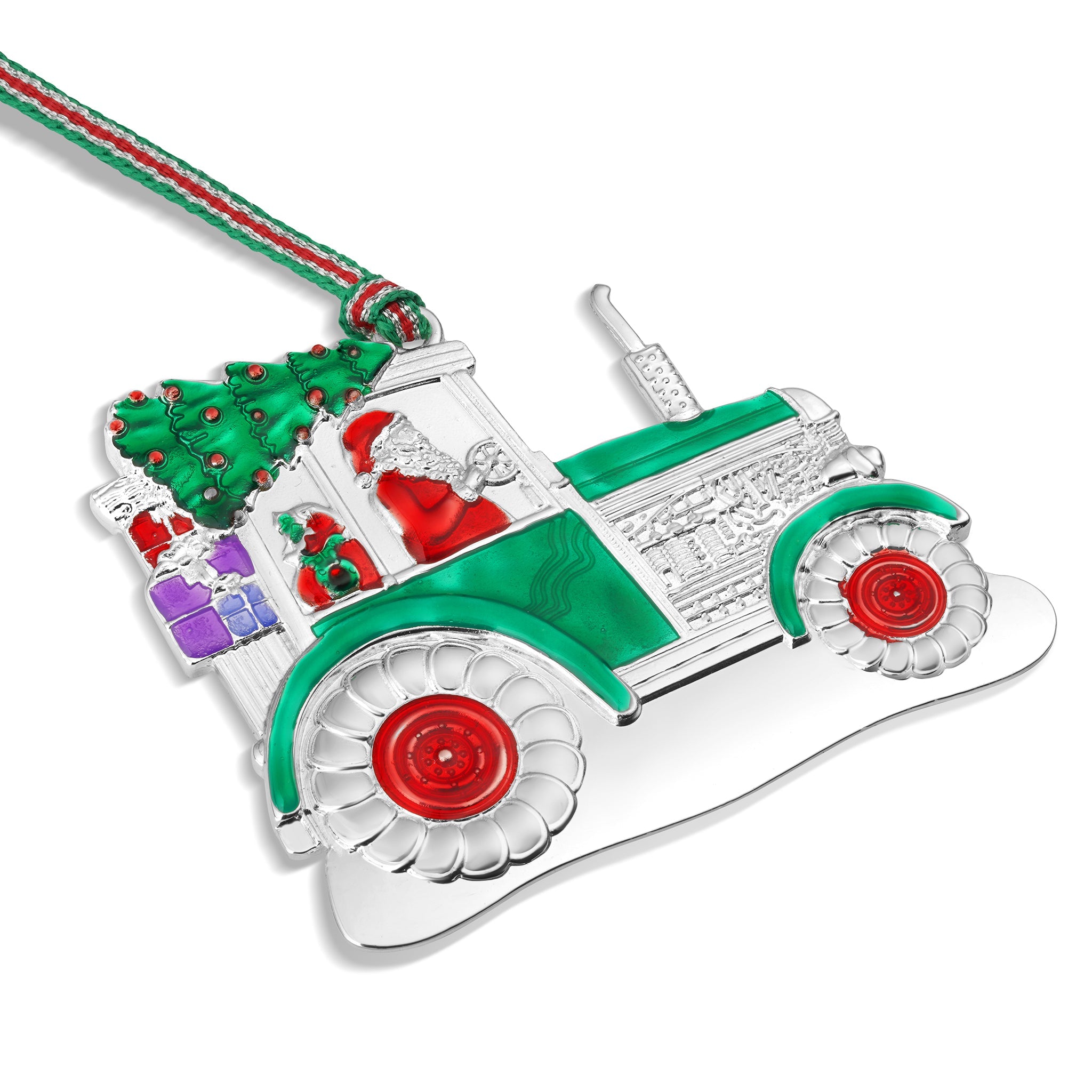 Newbridge Silverware Tractor Christmas Tree Decoration - DELIVERY JULY