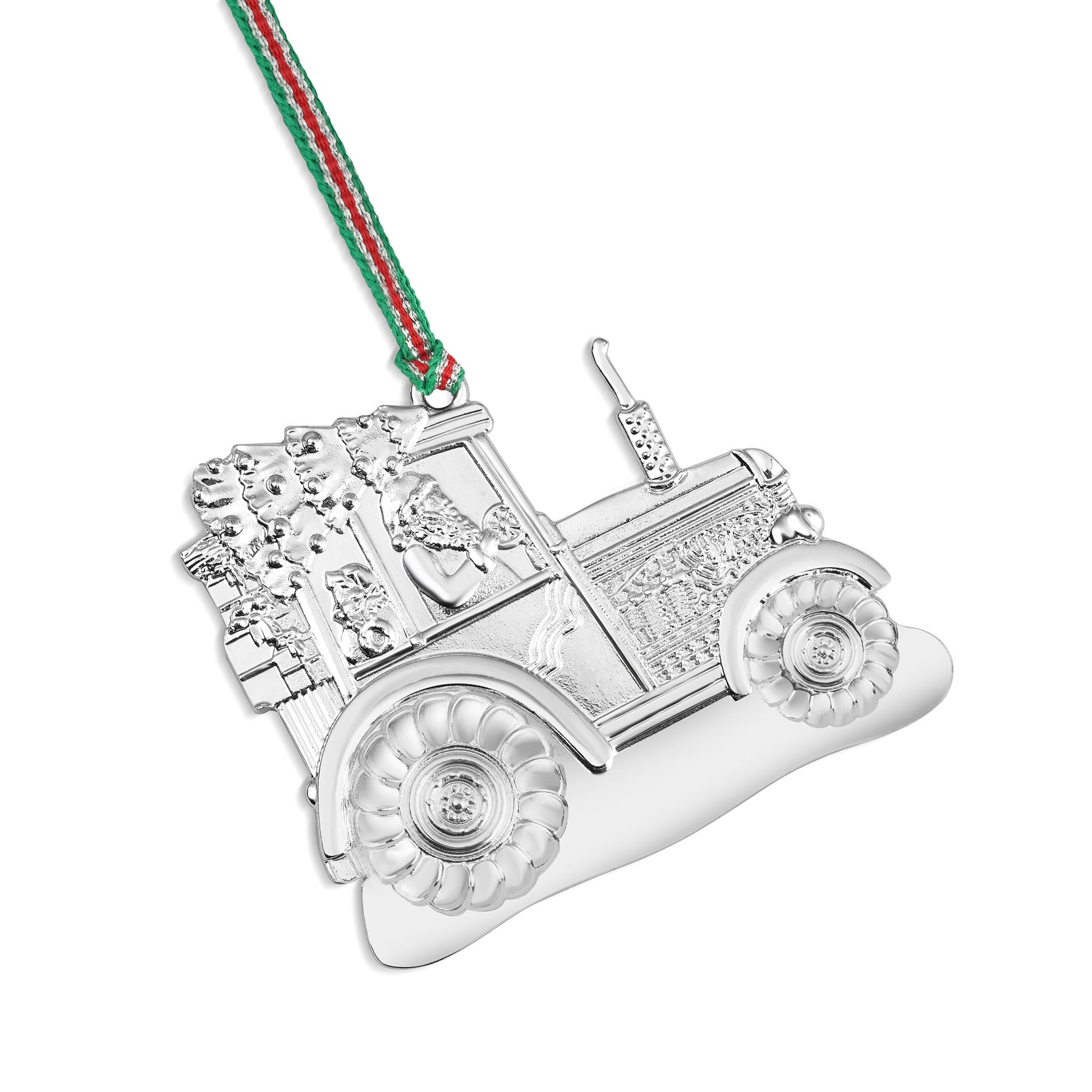 Newbridge Silverware Tractor Christmas Tree Decoration - DELIVERY JULY-Goviers
