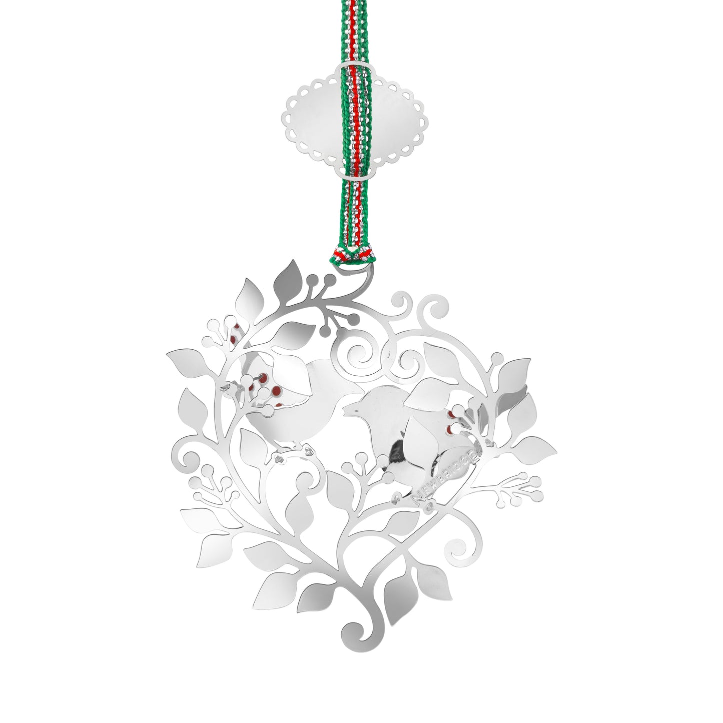 Newbridge Silverware Winter Robins Christmas Tree Decoration - DELIVERY JULY-Goviers