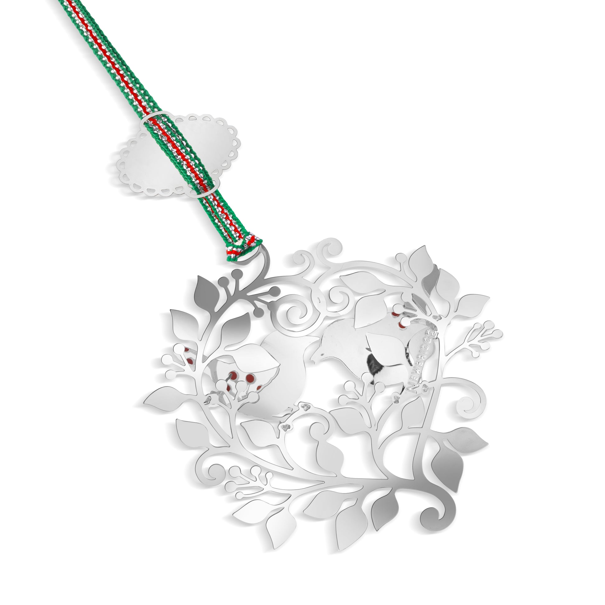 Newbridge Silverware Winter Robins Christmas Tree Decoration - DELIVERY JULY-Goviers