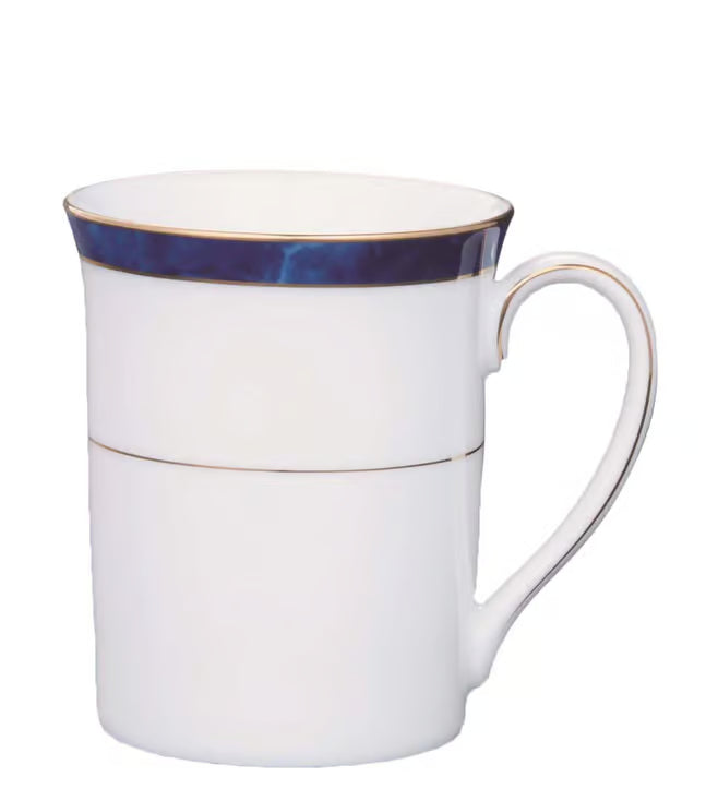 Noritake Marble Blue Mug boxed